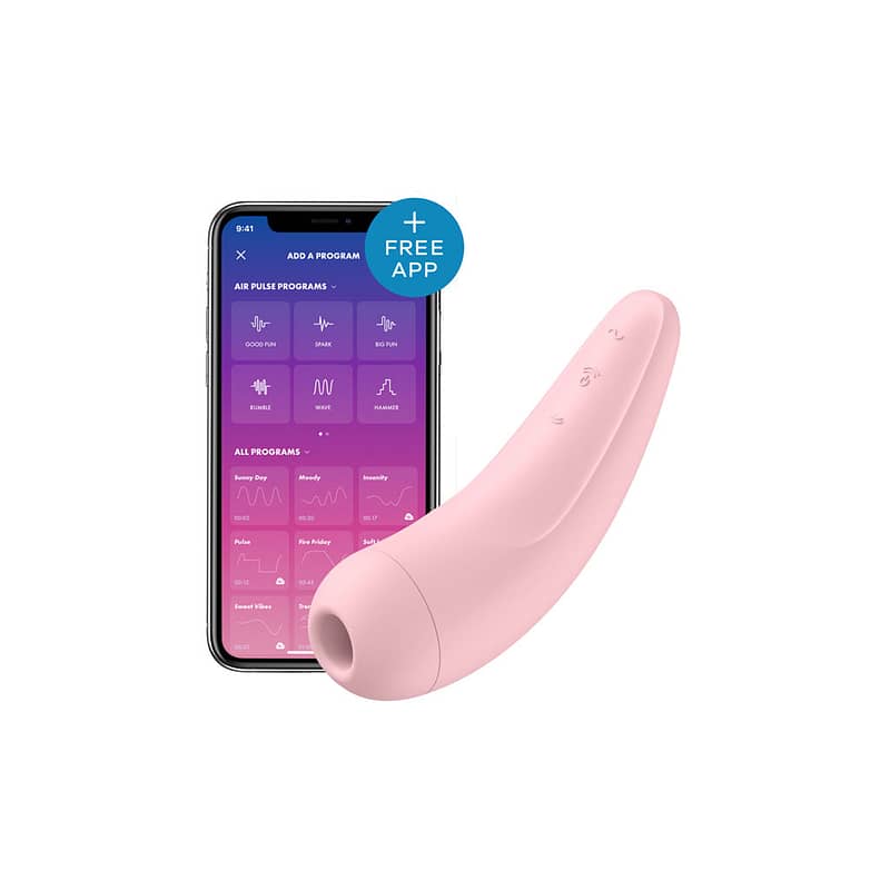 Satisfyer connect curvy 2 con app rosa 1