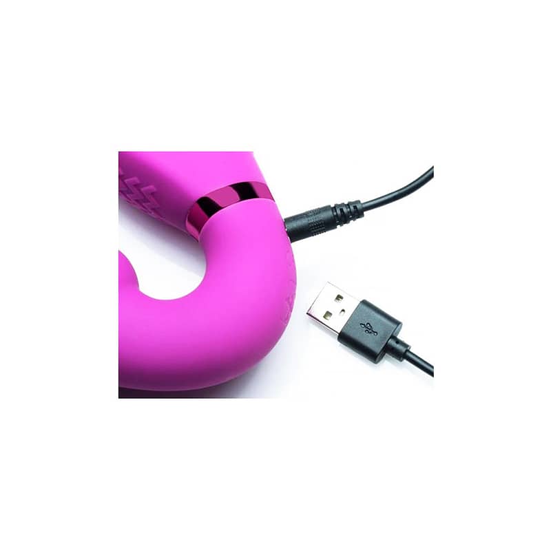 inflatable vibrador doble funcion inflable color rosa 3