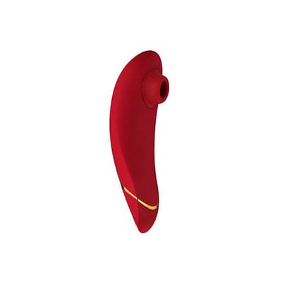 Womanizer Premium Succionador de Clitoris rojo vino 1